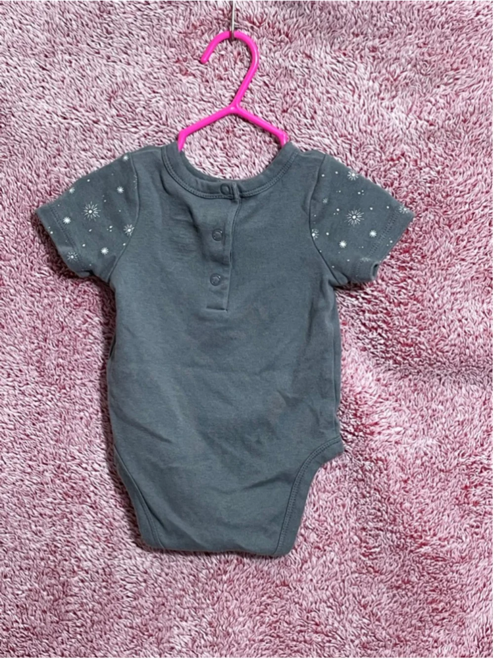 Disney baby 100 years of magic Gray Mickey Mouse Bodysuit 6-9 Months